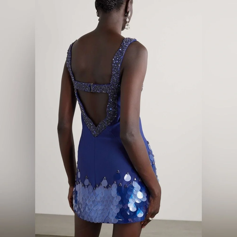 NWOT CLIO PEPPIATT BEADED MINI DRESS - Picture 2 of 12